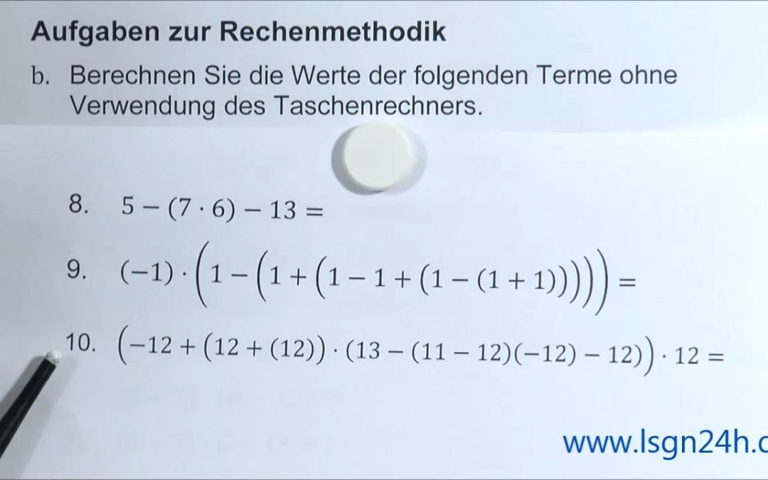 ADA: Aufgaben zur Rechenmethodik: Zwölferkombination und eine 13