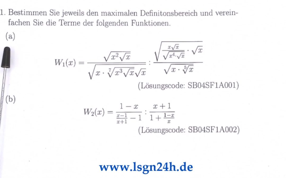 Was kann man aus Wurzeln über Wurzeln machen?